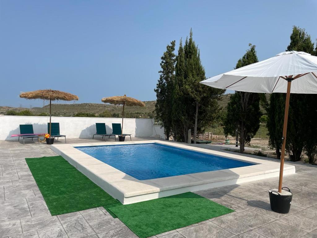 Casa Rural Con Piscina Climatizada Y Barbacoa A 10 Km De Alicante Y Playas, 3000 M2 De Terreno Elche Kültér fotó