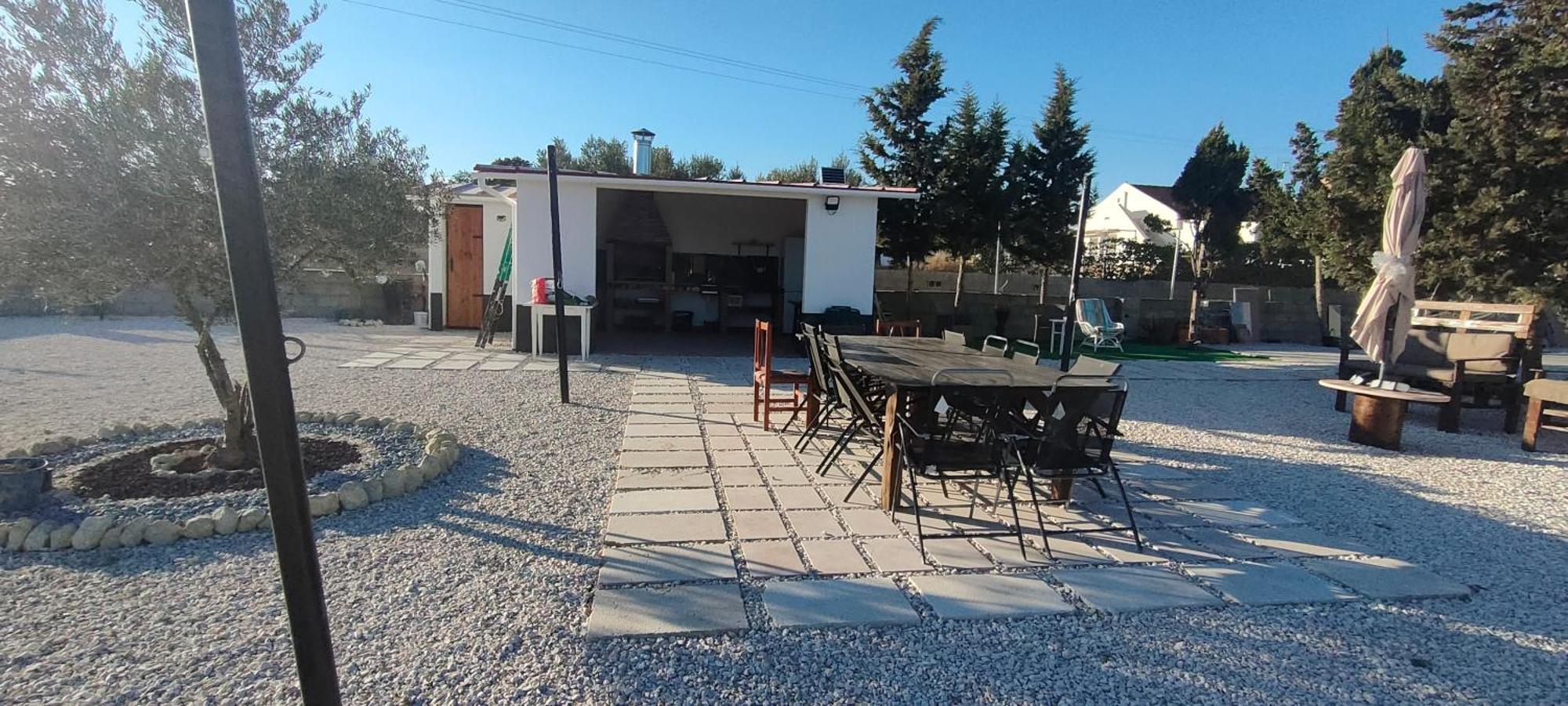 Casa Rural Con Piscina Climatizada Y Barbacoa A 10 Km De Alicante Y Playas, 3000 M2 De Terreno Elche Kültér fotó