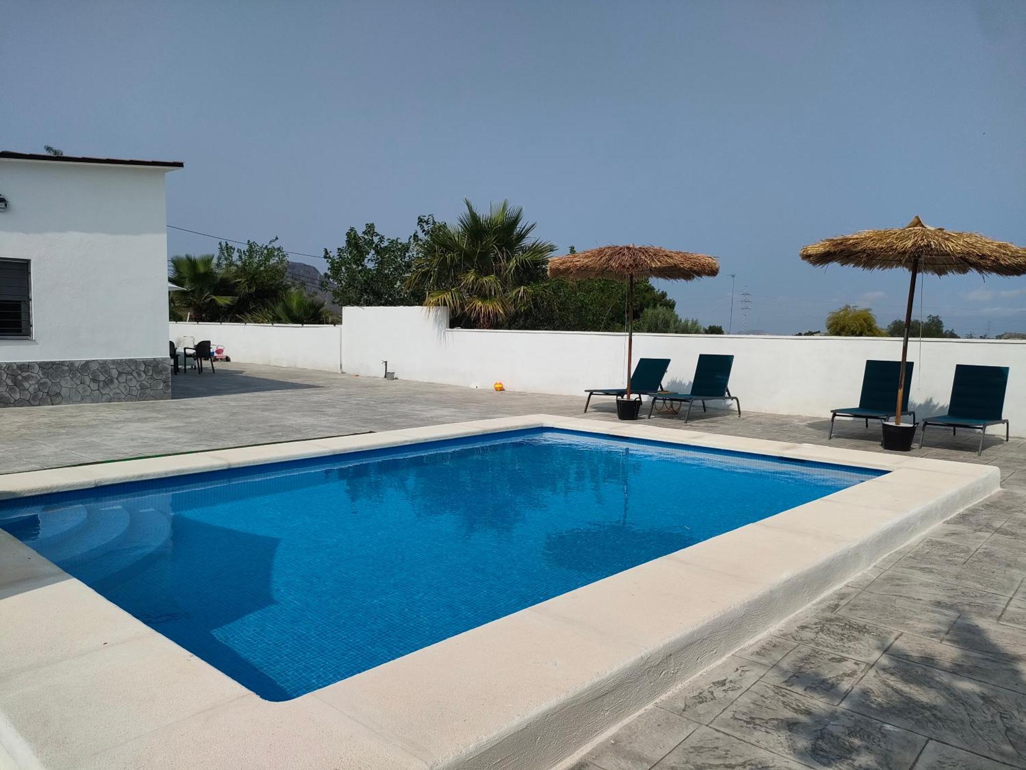 Casa Rural Con Piscina Climatizada Y Barbacoa A 10 Km De Alicante Y Playas, 3000 M2 De Terreno Elche Kültér fotó