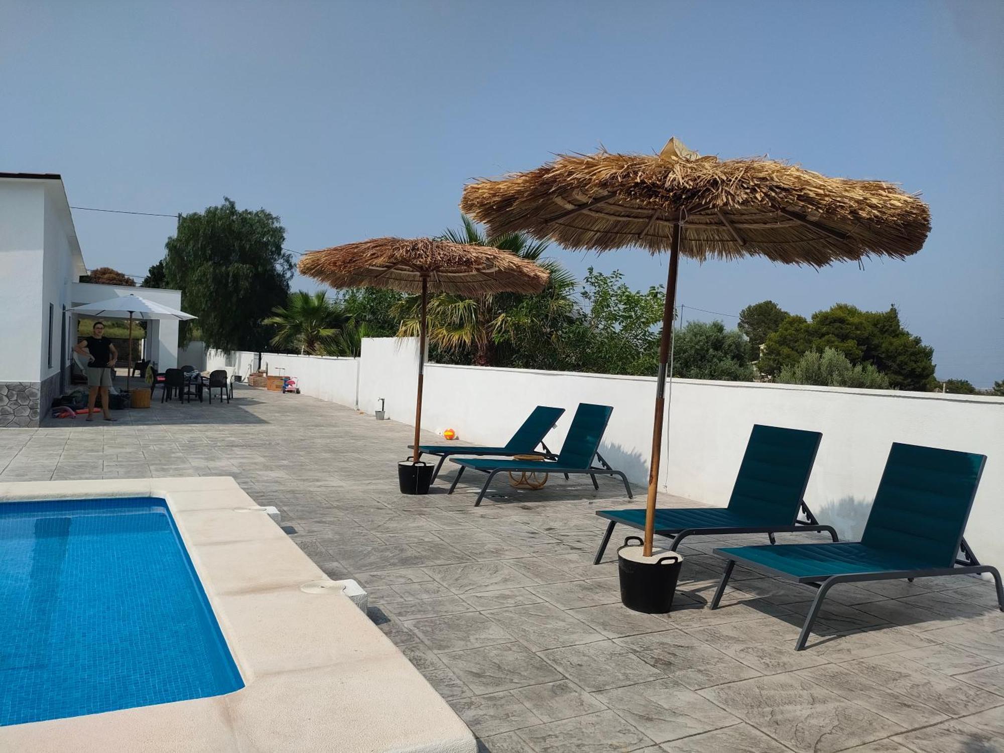 Casa Rural Con Piscina Climatizada Y Barbacoa A 10 Km De Alicante Y Playas, 3000 M2 De Terreno Elche Kültér fotó
